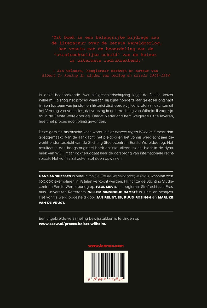 Het proces tegen Wilhelm II (E-book) Het proces tegen Wilhelm II (E-book)