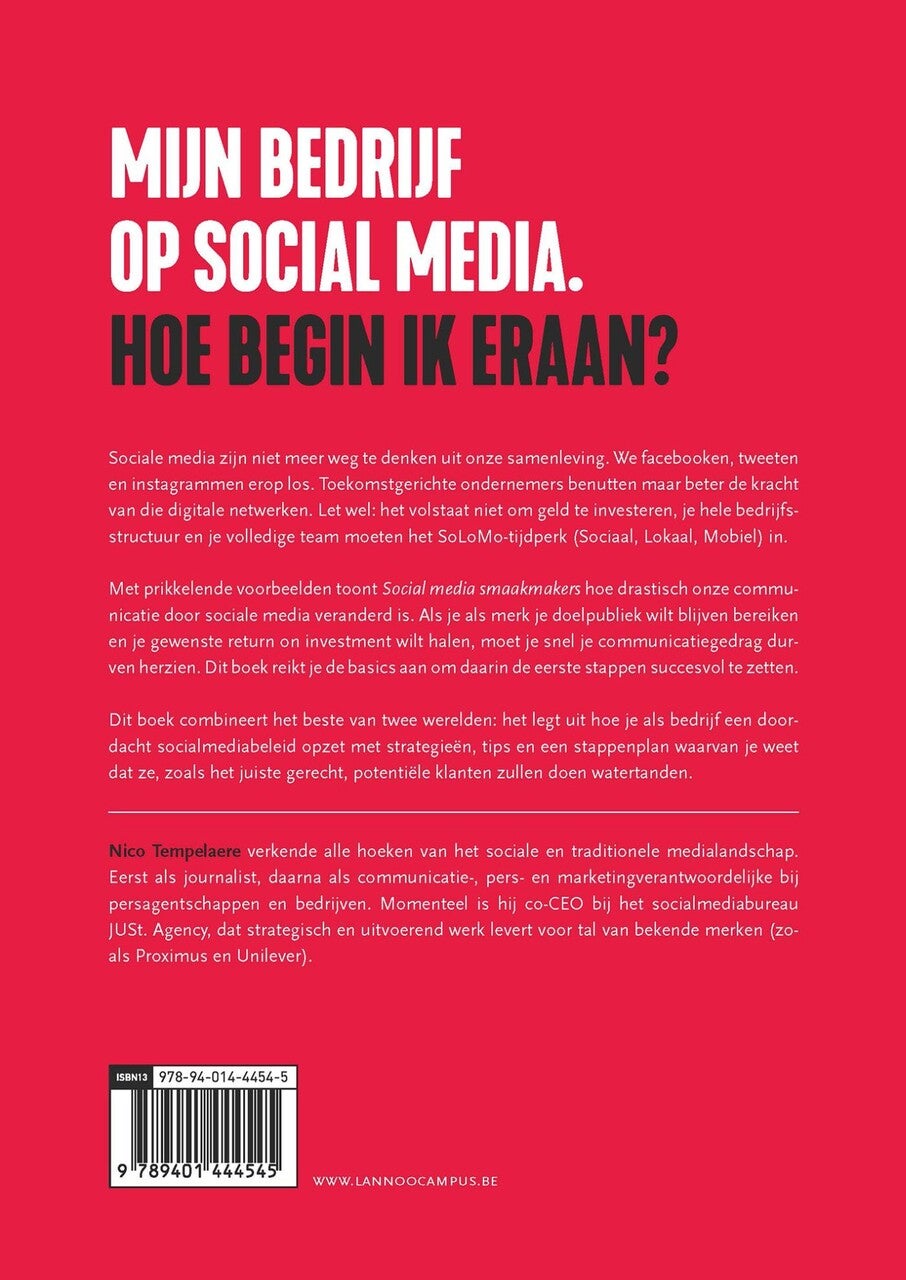 Social Media smaakmakers (E-book) Social Media smaakmakers (E-book)