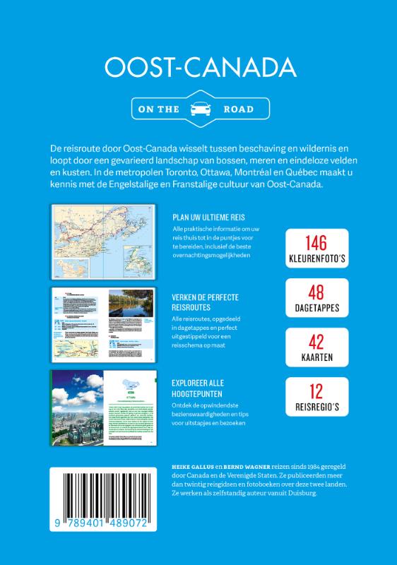 Lannoo's Autoboek Oost-Canada on the road (Paperback) Lannoo's Autoboek Oost-Canada on the road (Paperback)