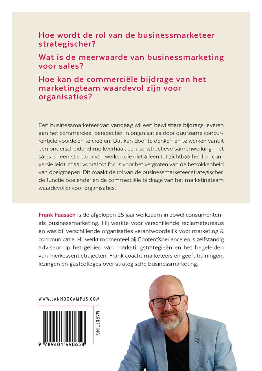 De strategische businessmarketeer (E-book) De strategische businessmarketeer (E-book)