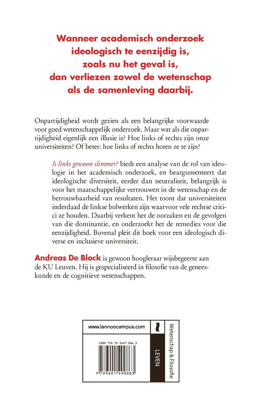 Is links gewoon slimmer? (E-book) Is links gewoon slimmer? (E-book)