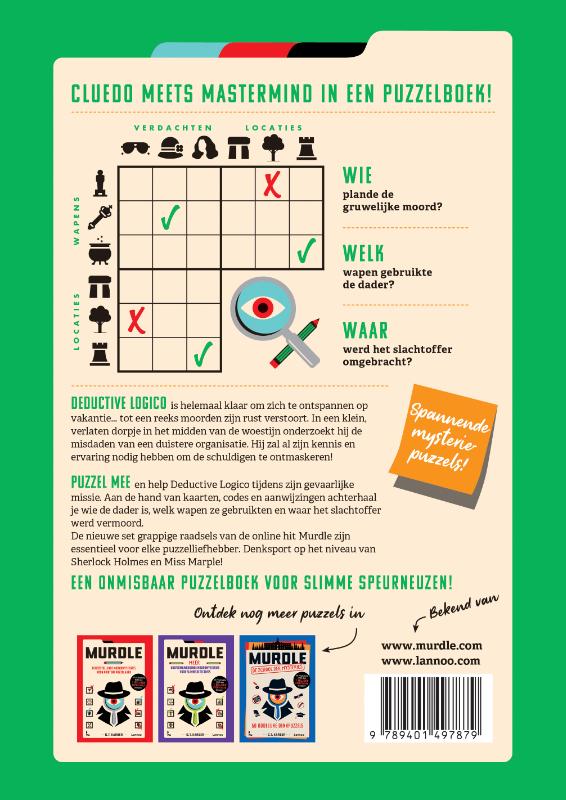 Murdle - Nog meer uitdagende moordmysteries voor briljante speurneuzen (Paperback) Murdle - Nog meer uitdagende moordmysteries voor briljante speurneuzen (Paperback)