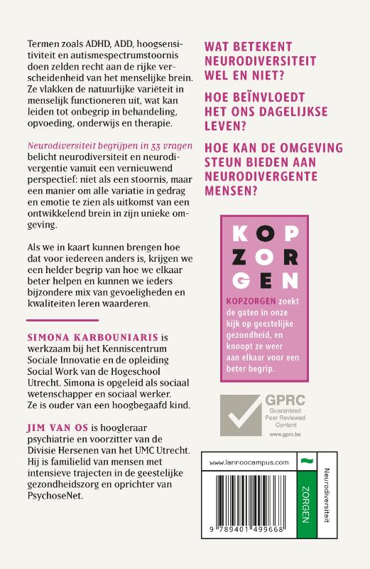 Neurodiversiteit begrijpen (Paperback) Neurodiversiteit begrijpen (Paperback)