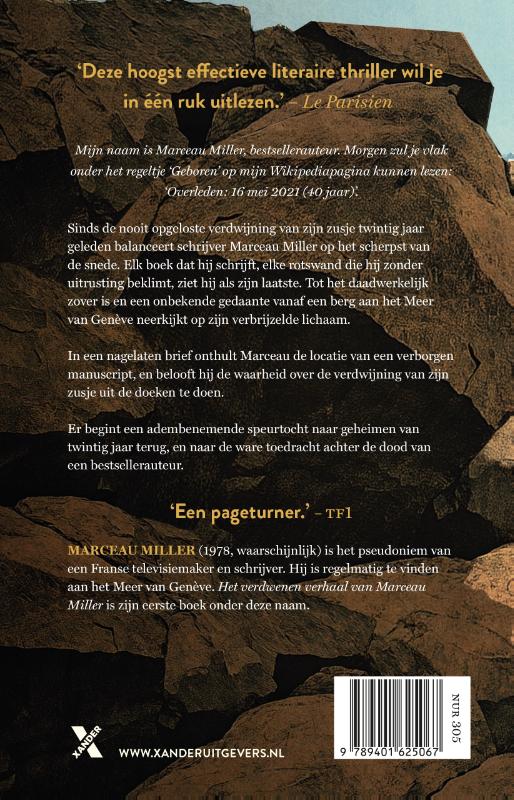 Het verdwenen verhaal van Marceau Miller (Paperback) Het verdwenen verhaal van Marceau Miller (Paperback)