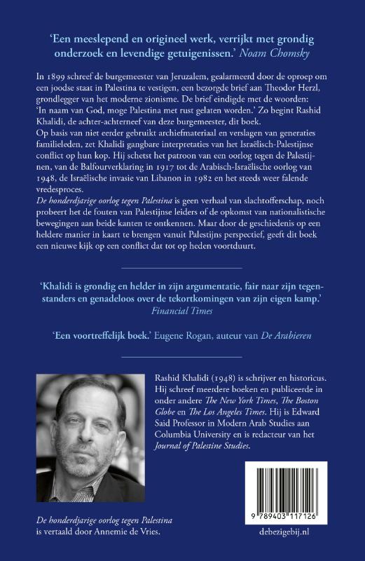 De honderdjarige oorlog tegen Palestina (Paperback) De honderdjarige oorlog tegen Palestina (Paperback)