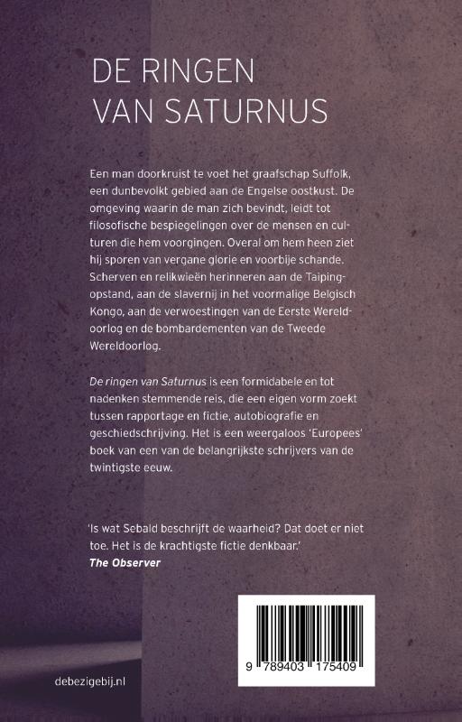 De ringen van Saturnus (Hardback) De ringen van Saturnus (Hardback)