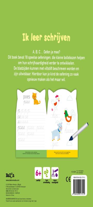 Ik leer schrijven 6+ (Paperback) Ik leer schrijven 6+ (Paperback)