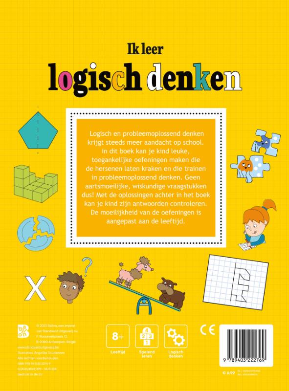 Ik leer logisch denken 8-9 jaar (Paperback) Ik leer logisch denken 8-9 jaar (Paperback)