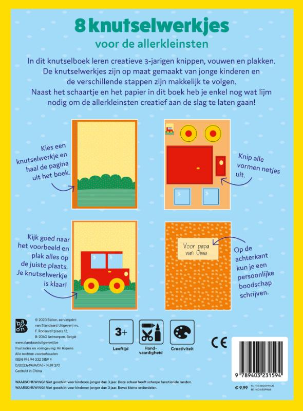 Ik leer knippen 3+ (huis) + schaartje (Hardback) Ik leer knippen 3+ (huis) + schaartje (Hardback)