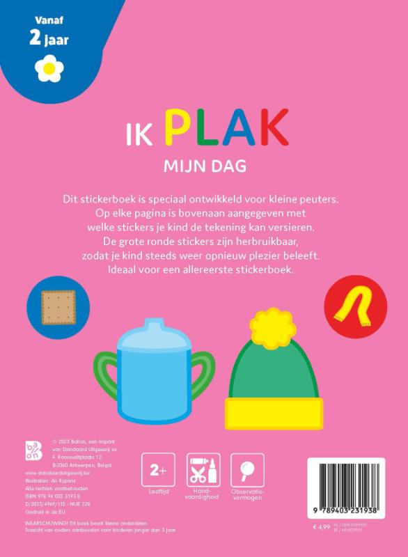 Ik plak - Mijn dag (Paperback) Ik plak - Mijn dag (Paperback)
