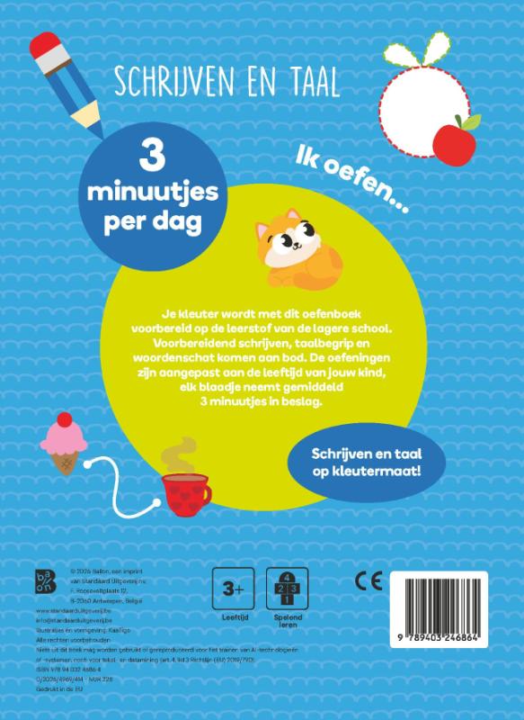 Ik oefen... 3 minuutjes per dag: schrijven en taal (Paperback) Ik oefen... 3 minuutjes per dag: schrijven en taal (Paperback)