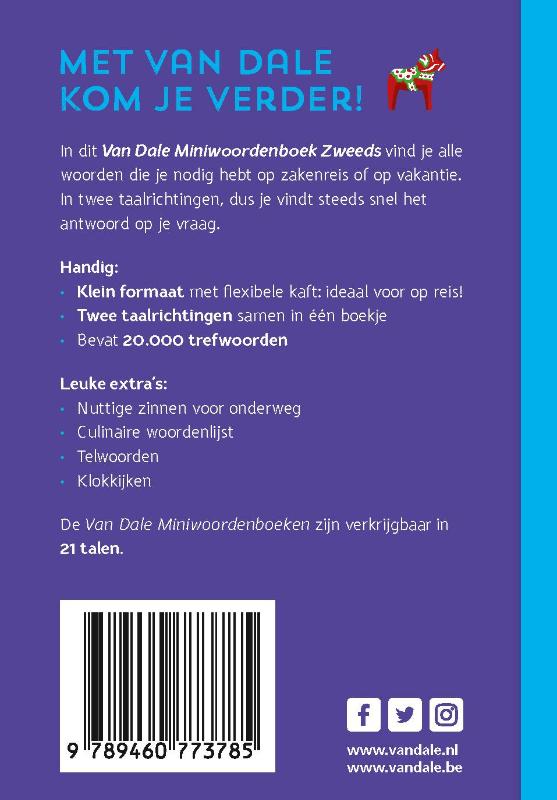 Van Dale Miniwoordenboek Zweeds (Paperback) Van Dale Miniwoordenboek Zweeds (Paperback)