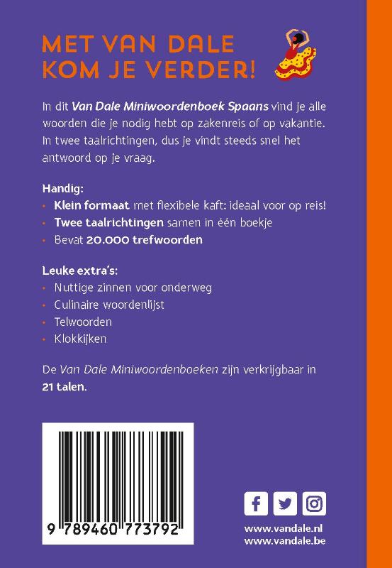 Van Dale Miniwoordenboek Spaans (Paperback) Van Dale Miniwoordenboek Spaans (Paperback)