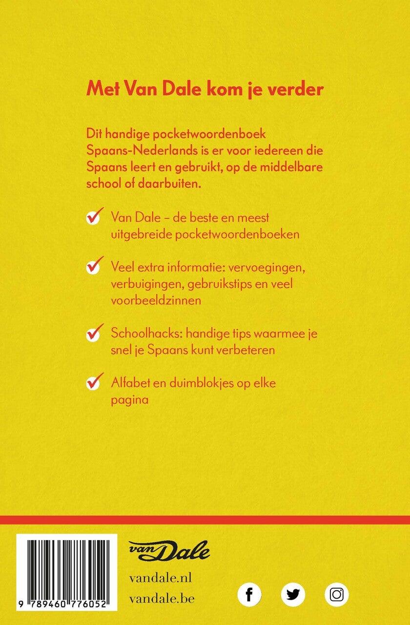 Van Dale Pocketwoordenboek Spaans-Nederlands (Paperback) Van Dale Pocketwoordenboek Spaans-Nederlands (Paperback)