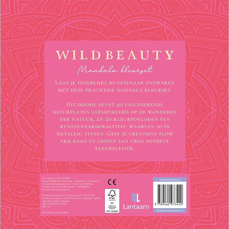 Wild beauty Mandala kleurset (Hardback) Wild beauty Mandala kleurset (Hardback)