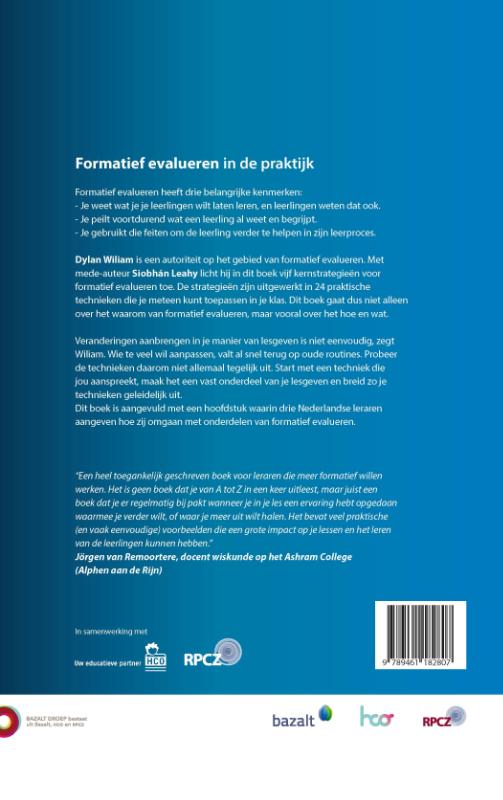 Formatief evalueren in de praktijk (Hardback) Formatief evalueren in de praktijk (Hardback)
