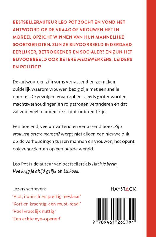 Zijn vrouwen betere mensen? (Hardback) Zijn vrouwen betere mensen? (Hardback)