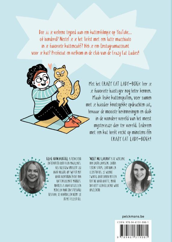 Crazy Cat Lady-boek (Paperback) Crazy Cat Lady-boek (Paperback)