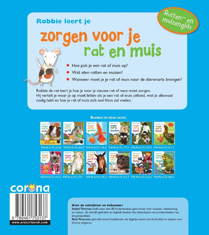 Robbie leert je zorgen voor je rat en muis (Hardback) Robbie leert je zorgen voor je rat en muis (Hardback)