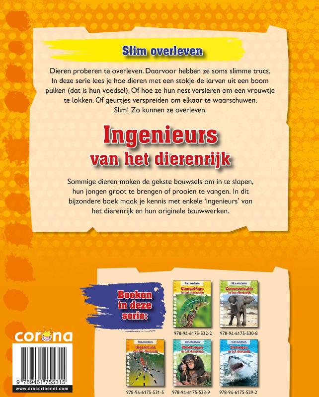 Ingenieurs van het dierenrijk (Hardback) Ingenieurs van het dierenrijk (Hardback)