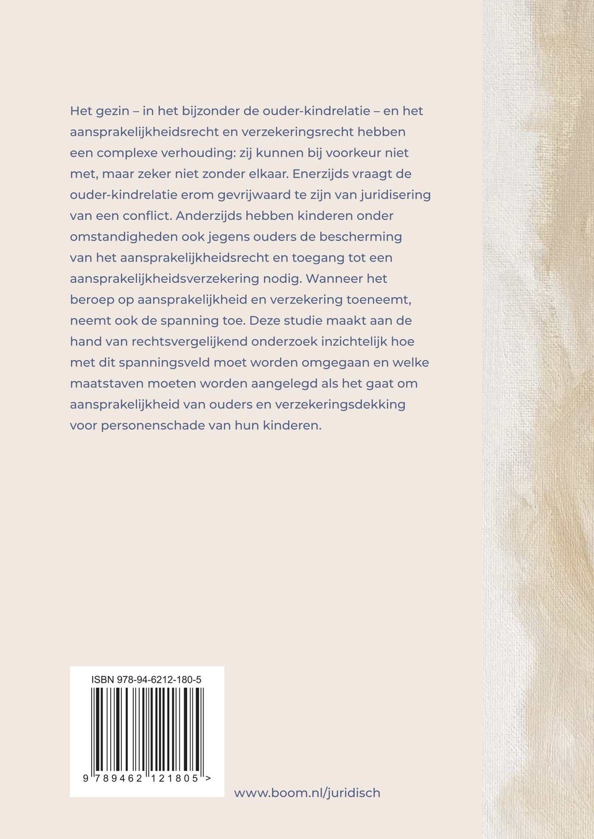 Aansprakelijkheid en verzekering in de ouder-kindrelatie (Paperback) Aansprakelijkheid en verzekering in de ouder-kindrelatie (Paperback)