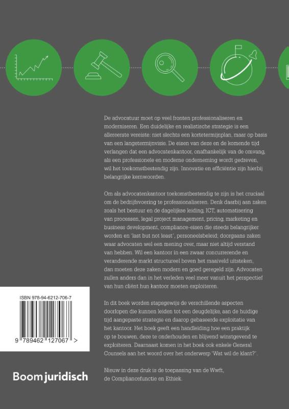De advocatuur als onderneming (Paperback) De advocatuur als onderneming (Paperback)