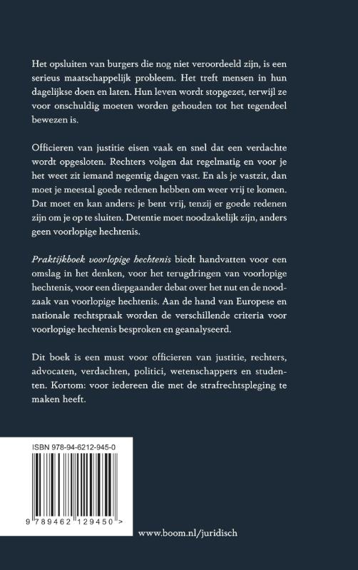 Praktijkboek voorlopige hechtenis (Paperback) Praktijkboek voorlopige hechtenis (Paperback)