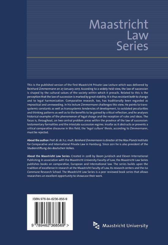 Does the Law of Succession Reflect Cultural Differences? (Paperback) Does the Law of Succession Reflect Cultural Differences? (Paperback)