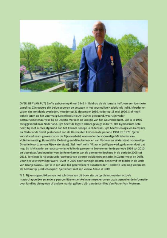 Mr.Drs. Jozef Hubert van Put - levensverhaal (Paperback) Mr.Drs. Jozef Hubert van Put - levensverhaal (Paperback)