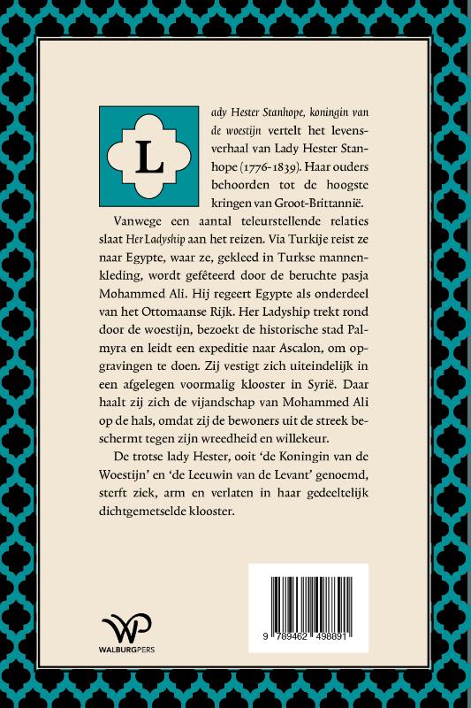 Lady Hester Stanhope (1776-1839), koningin van de woestijn (Paperback) Lady Hester Stanhope (1776-1839), koningin van de woestijn (Paperback)