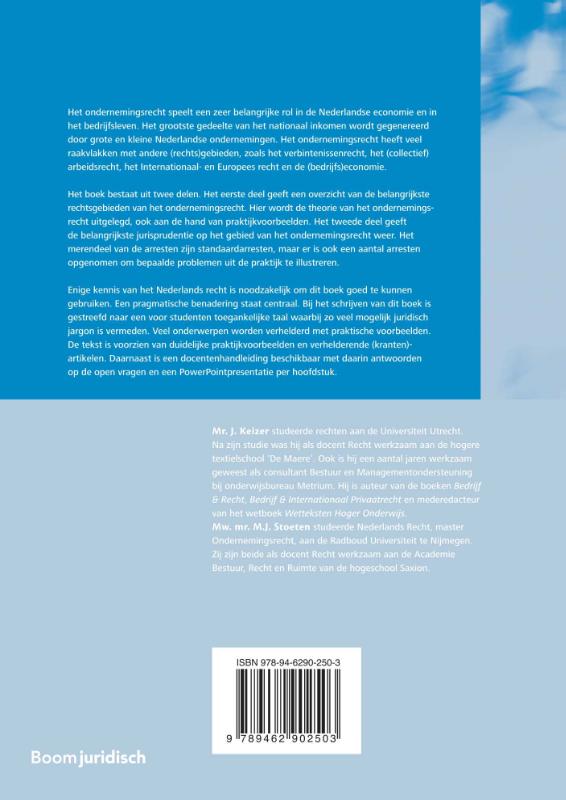 Bedrijf en ondernemingsrecht (Paperback) Bedrijf en ondernemingsrecht (Paperback)