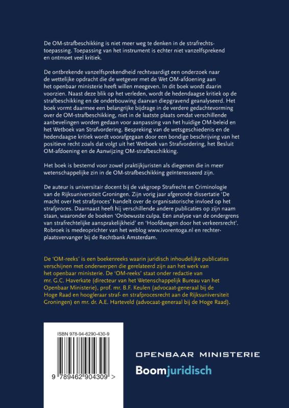 OM-strafbeschikking (Paperback) OM-strafbeschikking (Paperback)