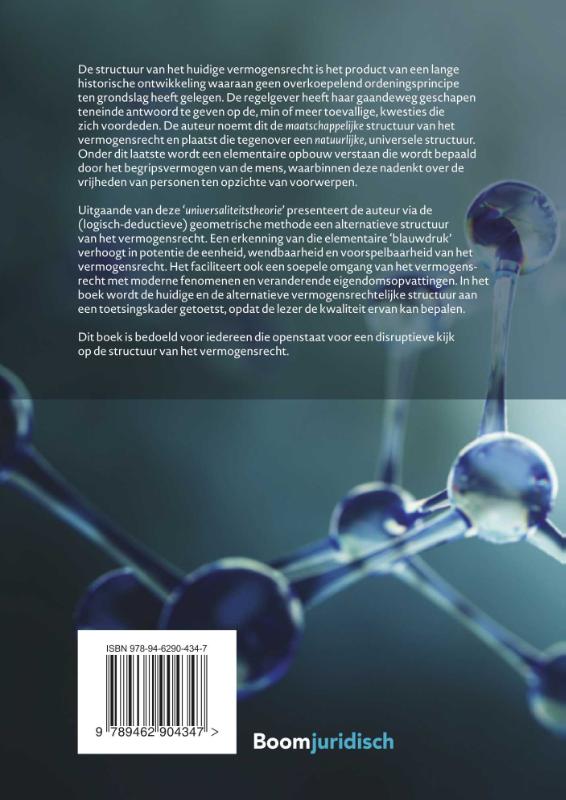 Een universele structuur van vermogensrecht (Paperback) Een universele structuur van vermogensrecht (Paperback)