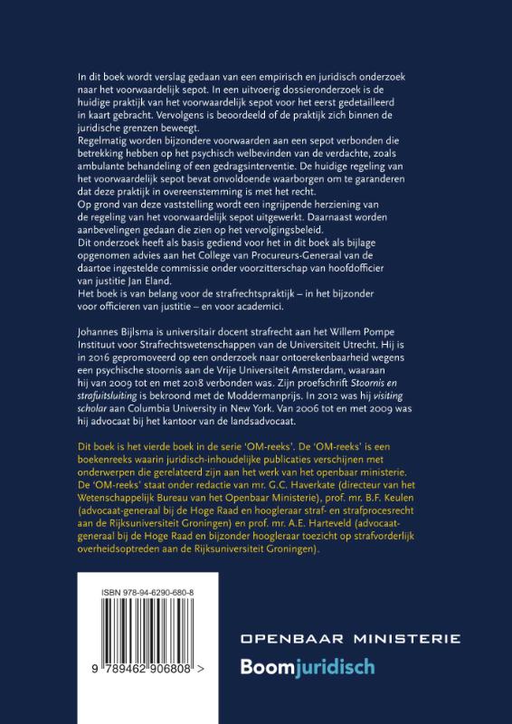 Het voorwaardelijk sepot (Paperback) Het voorwaardelijk sepot (Paperback)
