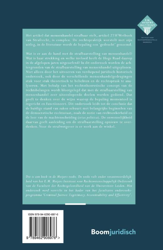 De strafbaarstelling van mensenhandel ontrafeld (Paperback) De strafbaarstelling van mensenhandel ontrafeld (Paperback)