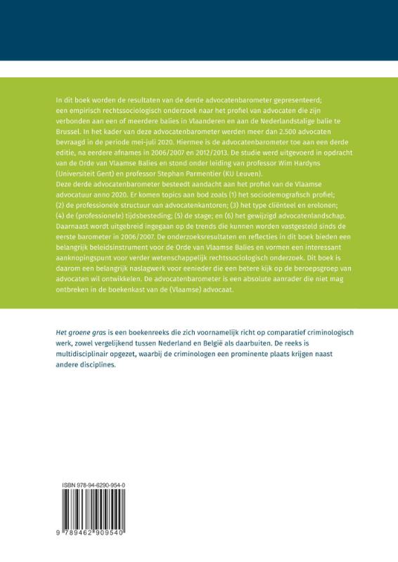 De Advocatenbarometer 2020 (Paperback) De Advocatenbarometer 2020 (Paperback)