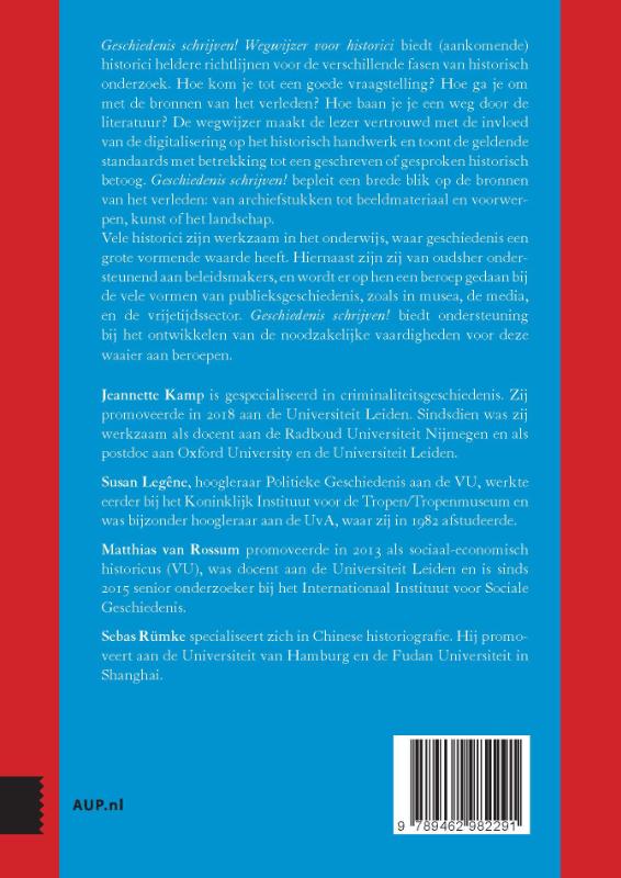 Geschiedenis schrijven! (Paperback) Geschiedenis schrijven! (Paperback)