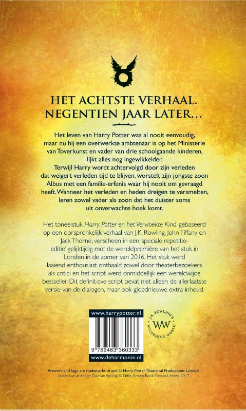 Harry Potter en het vervloekte kind (Hardback) Harry Potter en het vervloekte kind (Hardback)