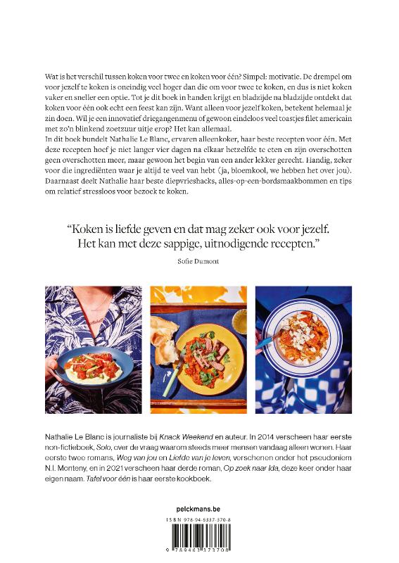 Tafel voor één (Hardback) Tafel voor één (Hardback)