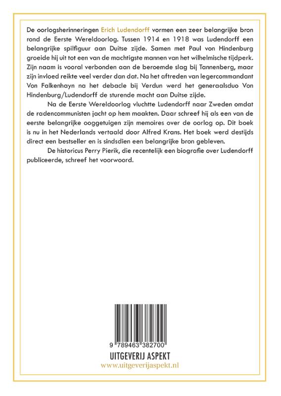 Mijn oorlogsherinneringen (Paperback) Mijn oorlogsherinneringen (Paperback)