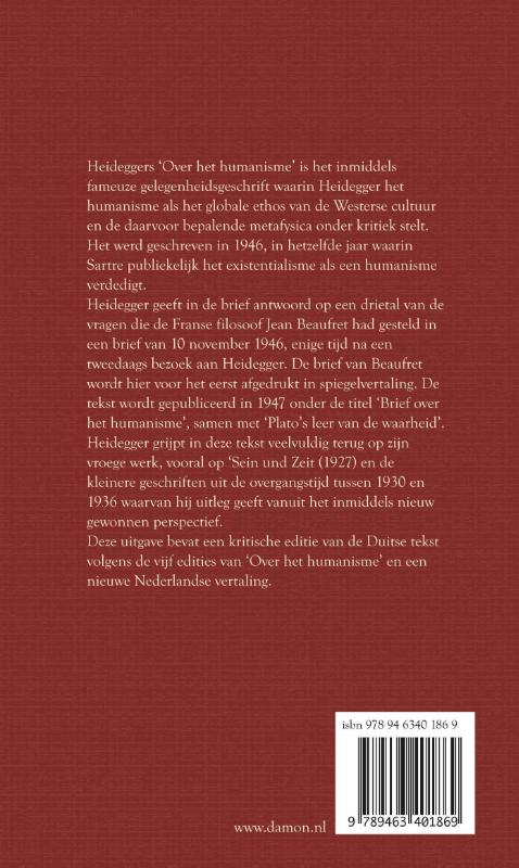 Over het humanisme (Paperback) Over het humanisme (Paperback)
