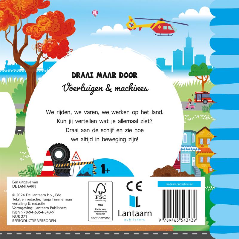 Draai maar door - Voertuigen & machines (Hardback) Draai maar door - Voertuigen & machines (Hardback)