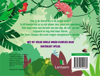Kijk en voel - Jungledieren (Hardback) Kijk en voel - Jungledieren (Hardback)