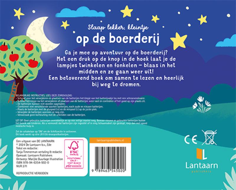 Slaap lekker, kleintje - Op de boerderij (Kartonboek) Slaap lekker, kleintje - Op de boerderij (Kartonboek)