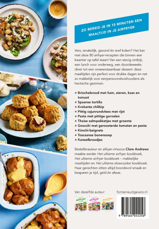 Het ultieme airfryer kookboek - in 15 minuten aan tafel (Paperback) Het ultieme airfryer kookboek - in 15 minuten aan tafel (Paperback)
