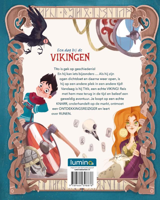 Een dag bij de Vikingen (Hardback) Een dag bij de Vikingen (Hardback)