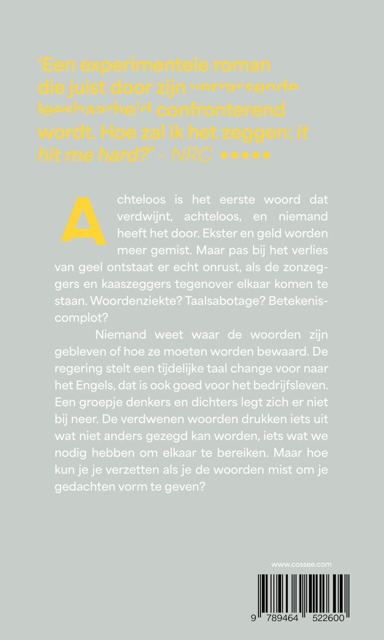 Een woord voor (E-book) Een woord voor (E-book)