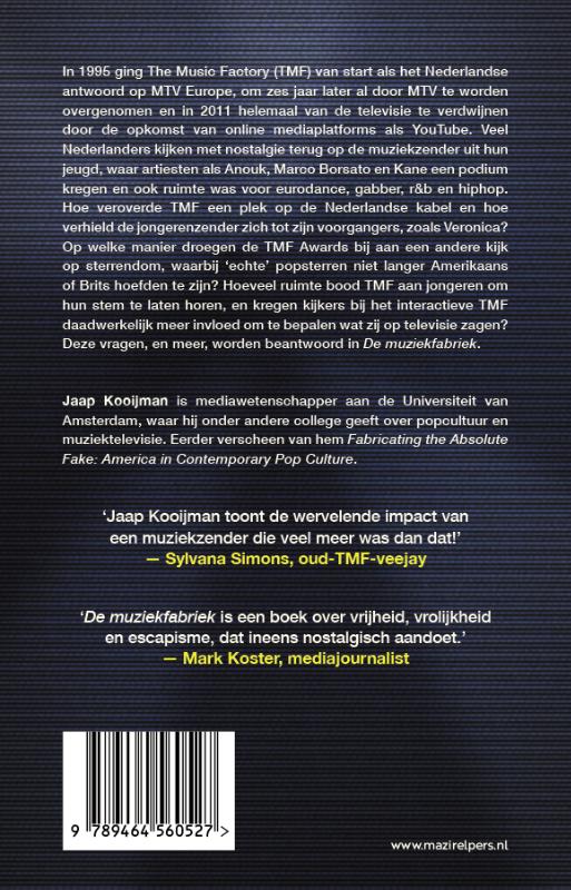 De muziekfabriek (Paperback) De muziekfabriek (Paperback)