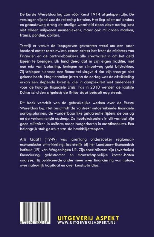 Financiering van de Eerste Wereldoorlog (E-book) Financiering van de Eerste Wereldoorlog (E-book)