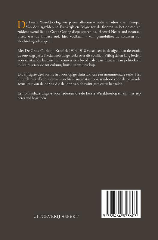 De Grote Oorlog, kroniek 1914-1918 (Paperback) De Grote Oorlog, kroniek 1914-1918 (Paperback)